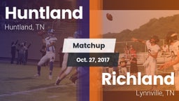 Matchup: Huntland vs. Richland  2017
