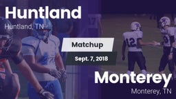 Matchup: Huntland vs. Monterey  2018