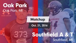 Matchup: Oak Park vs. Southfield A & T 2016