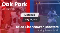 Matchup: Oak Park vs. Utica Eisenhower  Boosters 2017