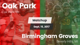 Matchup: Oak Park vs. Birmingham Groves  2017