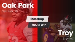 Matchup: Oak Park vs. Troy  2017