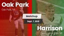 Matchup: Oak Park vs. Harrison  2018