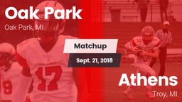 Matchup: Oak Park vs. Athens  2018