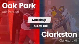 Matchup: Oak Park vs. Clarkston  2018