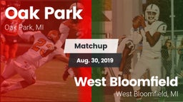 Matchup: Oak Park vs. West Bloomfield  2019