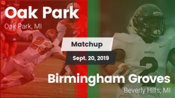 Matchup: Oak Park vs. Birmingham Groves  2019