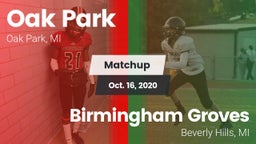 Matchup: Oak Park vs. Birmingham Groves  2020