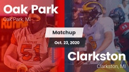 Matchup: Oak Park vs. Clarkston  2020