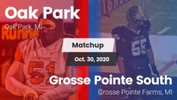 Matchup: Oak Park vs. Grosse Pointe South  2020