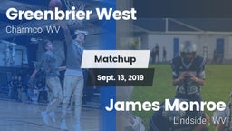 Matchup: Greenbrier West vs. James Monroe 2019