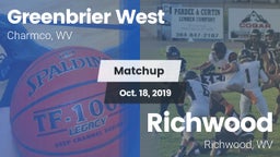 Matchup: Greenbrier West vs. Richwood  2019
