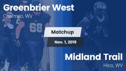 Matchup: Greenbrier West vs. Midland Trail 2019