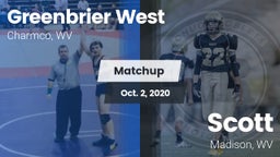 Matchup: Greenbrier West vs. Scott  2020