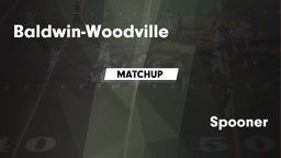 Matchup: Baldwin-Woodville vs. Spooner  2016