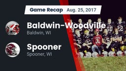 Recap: Baldwin-Woodville  vs. Spooner  2017