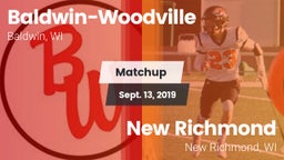 Matchup: Baldwin-Woodville vs. New Richmond  2019