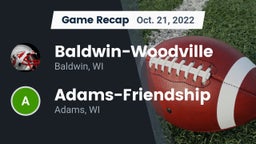 Recap: Baldwin-Woodville  vs. Adams-Friendship  2022