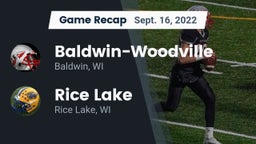 Recap: Baldwin-Woodville  vs. Rice Lake  2022