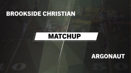 Matchup: Brookside Christian vs. Argonaut  2016