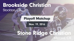 Matchup: Brookside Christian vs. Stone Ridge Christian  2016