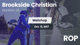 Matchup: Brookside Christian vs. ROP 2017