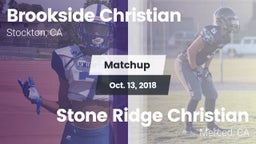 Matchup: Brookside Christian vs. Stone Ridge Christian  2018