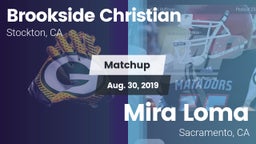 Matchup: Brookside Christian vs. Mira Loma  2019
