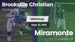 Matchup: Brookside Christian vs. Miramonte  2019