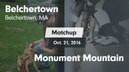Matchup: Belchertown vs. Monument Mountain  2016
