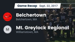 Recap: Belchertown  vs. Mt. Greylock Regional  2017