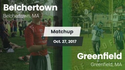 Matchup: Belchertown vs. Greenfield  2017