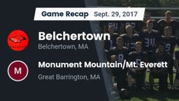 Recap: Belchertown  vs. Monument Mountain/Mt. Everett  2017