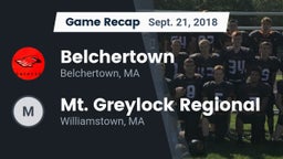 Recap: Belchertown  vs. Mt. Greylock Regional  2018