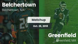 Matchup: Belchertown vs. Greenfield  2018