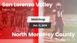 Matchup: San Lorenzo Valley vs. North Monterey County  2019