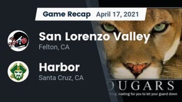 Recap: San Lorenzo Valley  vs. Harbor  2021