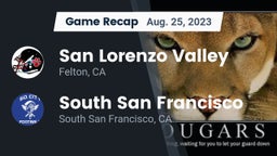 Recap: San Lorenzo Valley  vs. South San Francisco  2023