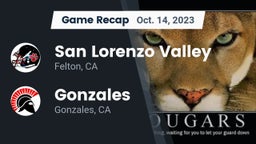 Recap: San Lorenzo Valley  vs. Gonzales  2023