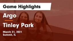 Argo  vs Tinley Park  Game Highlights - March 31, 2021