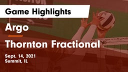 Argo  vs Thornton Fractional Game Highlights - Sept. 14, 2021
