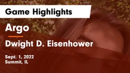 Argo  vs Dwight D. Eisenhower  Game Highlights - Sept. 1, 2022
