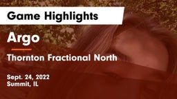 Argo  vs Thornton Fractional North  Game Highlights - Sept. 24, 2022