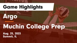 Argo  vs Muchin College Prep Game Highlights - Aug. 25, 2023