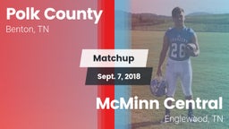 Matchup: Polk County vs. McMinn Central  2018