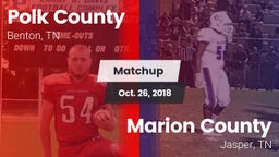 Matchup: Polk County vs. Marion County  2018