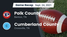 Recap: Polk County  vs. Cumberland County  2021