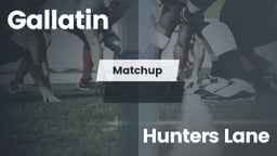 Matchup: Gallatin vs. Hunters Lane  2016