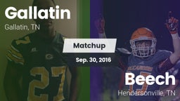 Matchup: Gallatin vs. Beech  2016