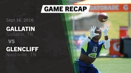 Recap: Gallatin  vs. Glencliff  2016